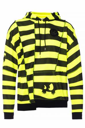 Asymmetrical striped sweatshirt, zdjęcie 1 Asymmetrical striped sweatshirt od McQ Alexander McQueen